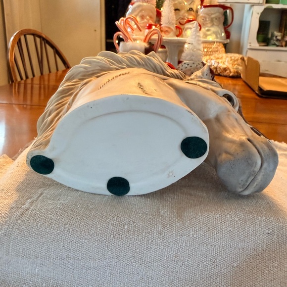 Vintage Ceramic white horse planter - Picture 3 of 13